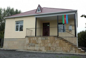 Частные дома для семей шехидов и инвалидов Карабахской войны - ФОТО