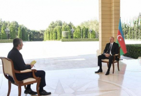Ильхам Алиев дал интервью телеканалу CNN-Türk. 