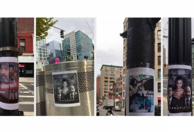На улицах Бостона разместили плакаты об армянской оккупации