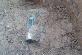 ANAMA: В Физули обнаружен снаряд с белым фосфором, выпущенный ВС Армении - ФОТО