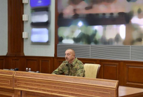 Под руководством Ильхама Алиева на Центральном командном пункте Минобороны АР состоялось оперативное совещание - ФОТО, ВИДЕО