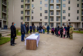В Азербайджане семьи шехидов и инвалидов Карабахской войны обеспечены жильем - ФОТО