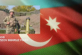 Сержант Бахруз Азизов: Служу Азербайджанской Республике! - ВИДЕО