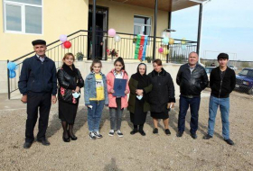 Группа семей шехидов и ветеранов Карабахской войны обеспечена новыми домами - ФОТО