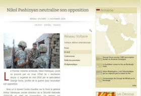 Voltairenet: Пашинян использует войну для нейтрализации оппозиции