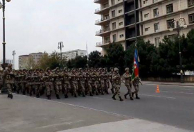 Новые кадры подготовки к грандиозному параду Победы в Баку - ВИДЕО