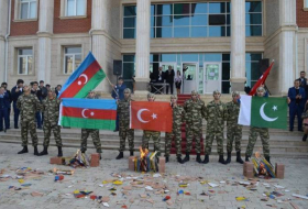 В университете «Нахчыван» прошло мероприятие под названием «Победа наша! Карабах - это Азербайджан!» - ФОТО