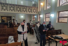 В Бакинской Синагоге европейских евреев почтили память шехидов Отечественной войны - ВИДЕО