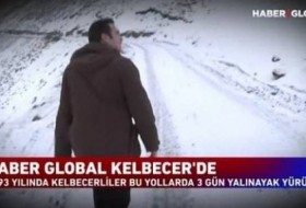 Телеканал Haber Global подготовил репортаж из Кельбаджарского района - ВИДЕО
