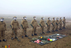 Турецкие военные саперы проводят в Азербайджане тренировки по инженерному обеспечению - ВИДЕО