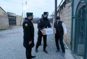В Сиязани и Хачмазе сотрудники полиции встретились с семьями шехидов - ФОТО
 