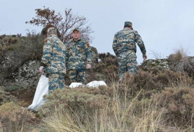 На освобожденных территориях Азербайджана обнаружены трупы еще 35 армянских захватчиков