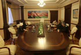 Ханлар Велиев встретился с главой МККК в Азербайджане