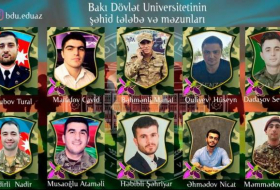 Студенты и выпускники Бакинского госуниверситета посмертно награждены медалью «За Отчизну»