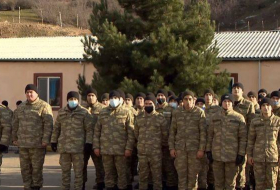 Азербайджанские солдаты: Мы горды тем, что сражались за Родину - ВИДЕО