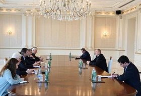 Ильхам Алиев принял сопредседателей Минской группы ОБСЕ от Франции и США - ФОТО