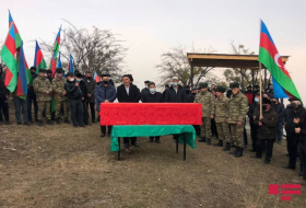Ставший шехидом военнослужащий Азербайджанской Армии похоронен в Гусаре
