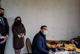 Фонд Гейдара Алиева и Минтруда и соцзащиты помогли семье инвалида войны - ФОТО
