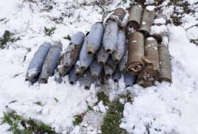 На освобожденных территориях обнаружили 124 снаряда