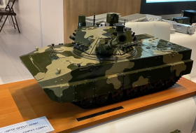 На выставке в ОАЭ Россия презентовала легкий плавающий танк «Спрут-СДМ1»