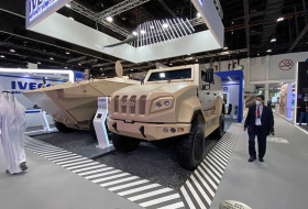 На выставке IDEX 2021 компания Iveco представила бронированный тактический автомобиль