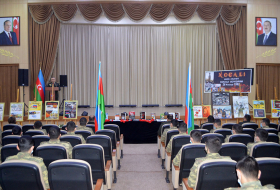 В Азербайджанской Армии проведен ряд мероприятий в связи с 29-й годовщиной Ходжалинского геноцида - ВИДЕО