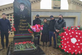 В Гобустанском районе почтили память шехида Орхана Мустаджабова - ФОТО  