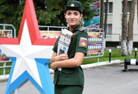 В российской армии выбрали самую красивую девушку
