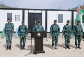 В освобожденном Зангилане открылась новая воинская азербайджанских пограничников - ФОТО