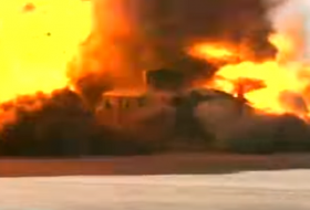 Подрыв американского Humvee в Ираке показали на видео