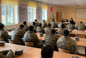 Проводятся семинары для военнослужащих Азербайджанской Армии