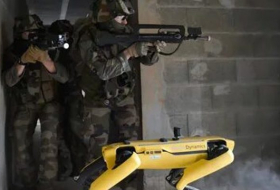 Во Франции робопес Boston Dynamics поучаствовал в военных учениях 