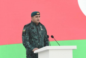 Полковник ГПС, доложивший президенту об освобождении Зангилана: Наши БПЛА уничтожили 290 единиц техники противника