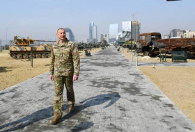 Ильхам Алиев: После Шушинской операции Армения пала на колени