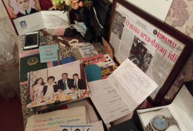 Молодые активисты ПЕА навестили семью шехида Джамиля Мамедли - ФОТО