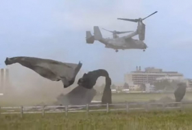Аварийный взлет конвертоплана Osprey показали на видео