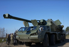 В Украине начались испытания чешской самоходной гаубицы