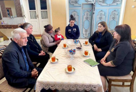 Сотрудники МО Азербайджана провели встречи с семьями шехидов - ФОТО