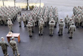 В Азербайджанской Армии провожают домой уволенных в запас военнослужащих - ФОТО
