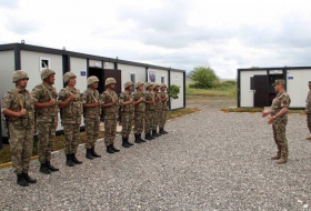 На территории Агдамского и Ходжавендского районов состоялось открытие новых воинских частей - ВИДЕО