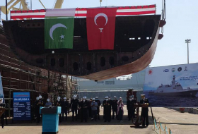 В Турции заложили второй корвет для ВМС Пакистана