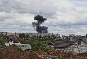 Военный самолет потерпел крушение в Беларуси