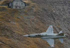 В Швейцарии упал истребитель F-5E