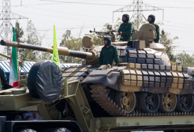 Иранский танк Safir-74 сняли на видео изнутри