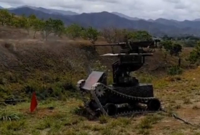 Испытания боевого робота Explorador сняли на видео в Венесуэле