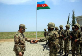 Министр обороны Азербайджана на открытии новых воинских частей, дислоцированных на освобожденных территориях - ВИДЕО