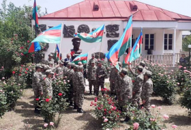 В Азербайджанской Армии проведены мероприятия по случаю 76-й годовщины Победы - ВИДЕО