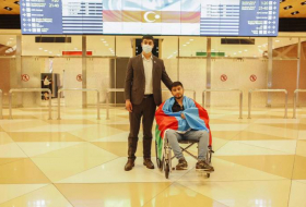 Из Турции в Азербайджан после лечения вернулись 6 участников войны