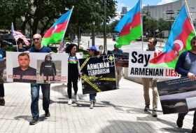 На юге США прошла акция протеста против непредоставления Арменией Азербайджану карт минных полей 