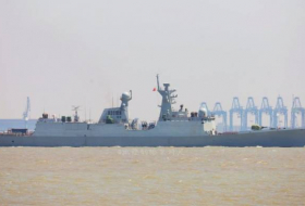 Первый построенный в Китае для Пакистана фрегат «Тип-054» вышел на испытания